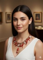 Necklace Vintage Woman in Metal Alloy 22G185C040 - 22G185C040